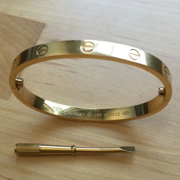 Cartier Gold Bracelet - Picture 2 of 12